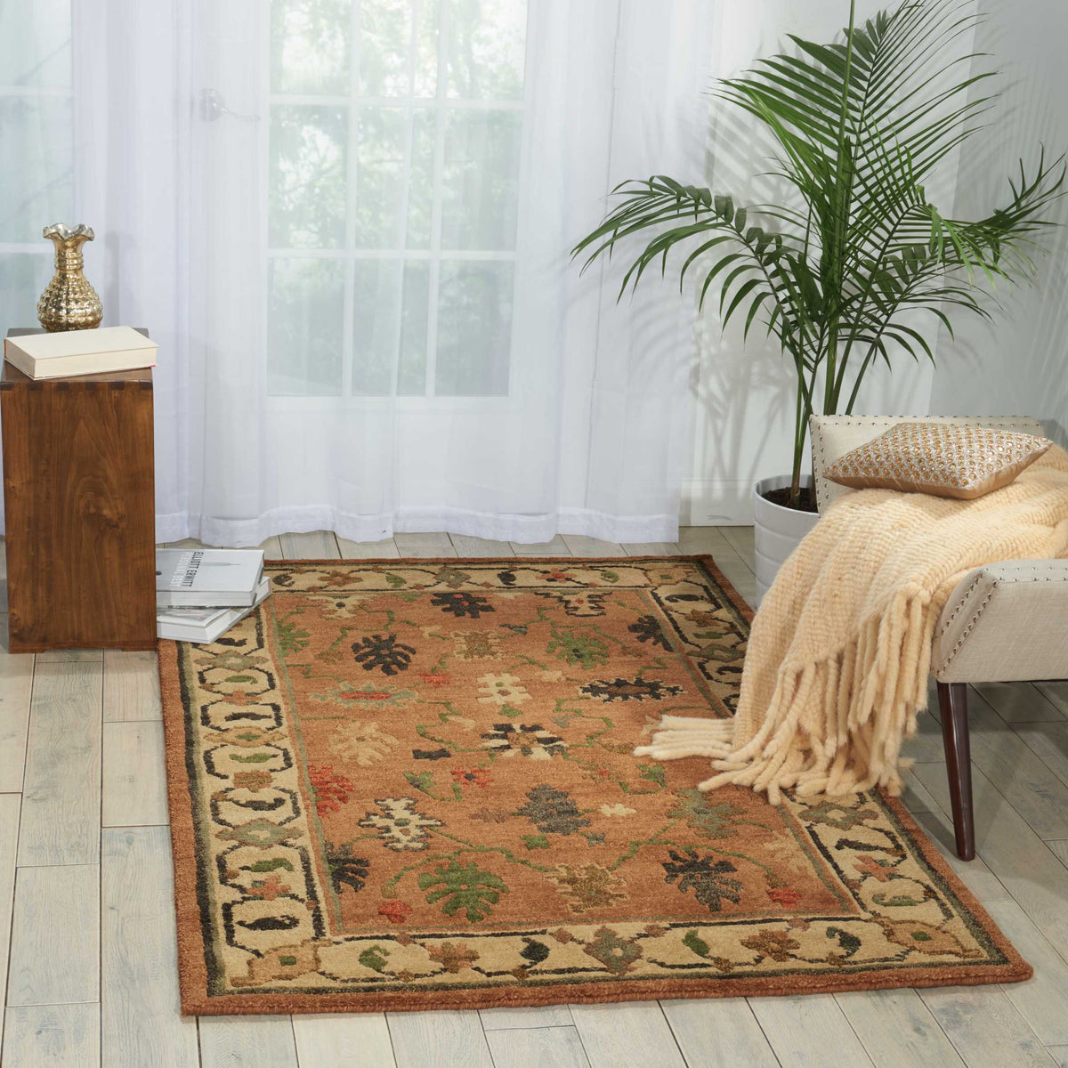Tahoe TA05 Copper Rug - room scene