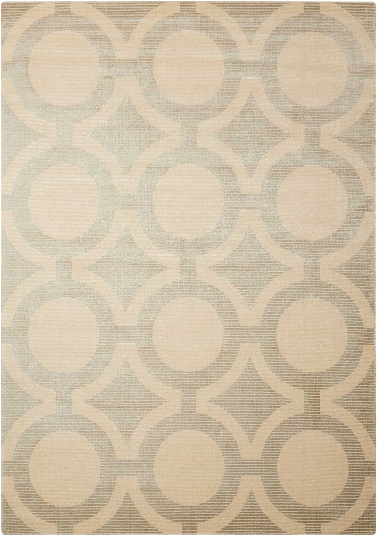 Luminance LUM01 Cream Grey Rug - Rectangle