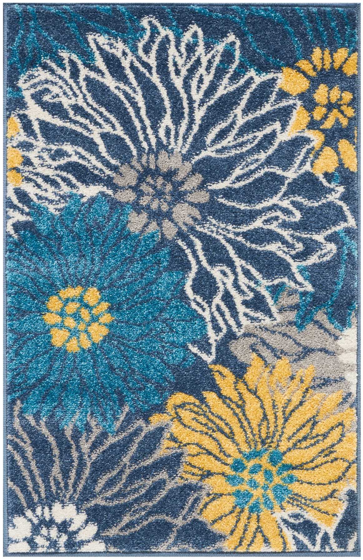 Passion PSN17 Blue Rug - Rectangle