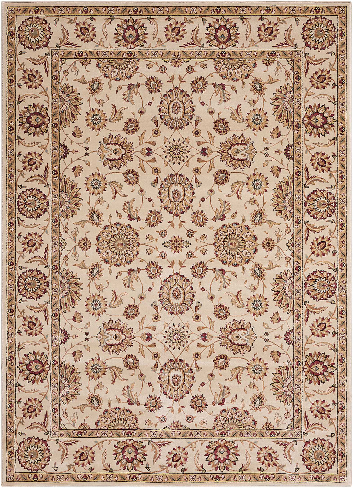 Persian Crown PC002 Ivory Rug - Rectangle