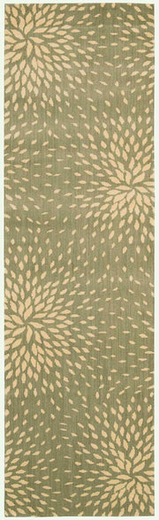 Capri CAP2 Light Green Rug - Runner