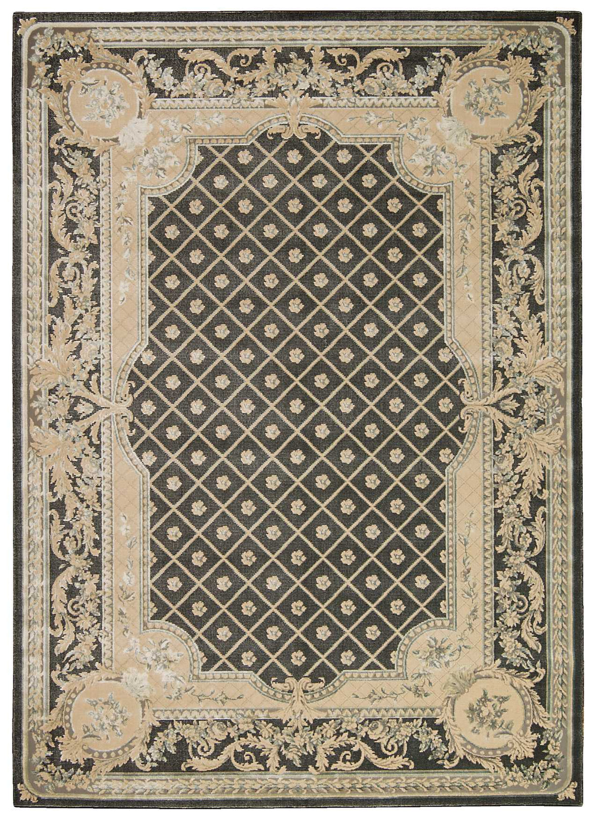 Platine MA201 Charcoal Rug - Rectangle