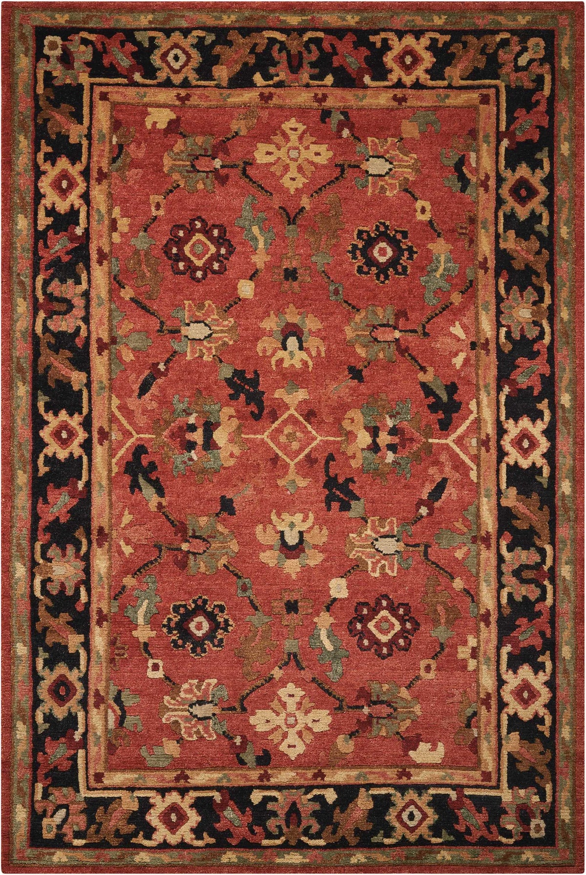 Tahoe TA12 Rust Rug - Rectangle