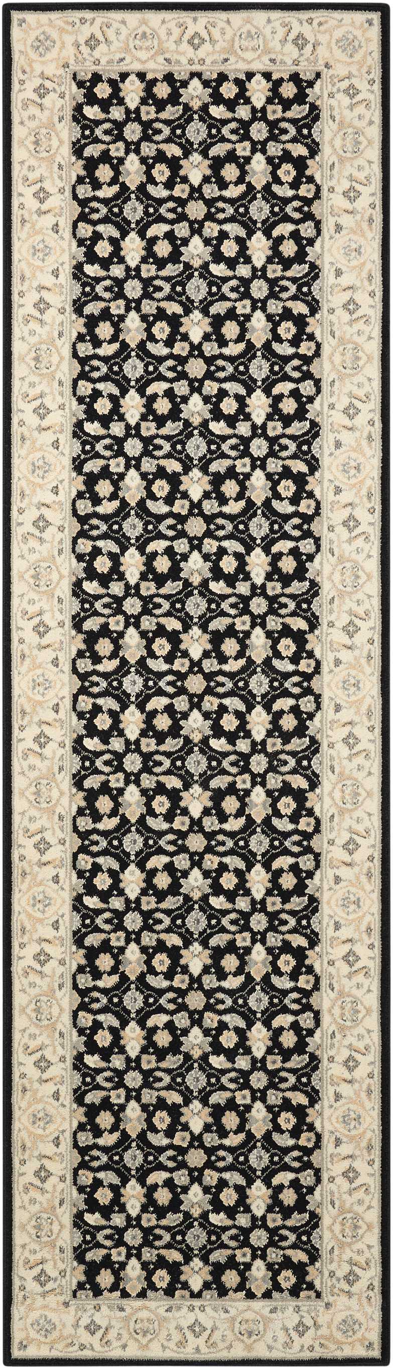 Persian Empire PE26 Black Rug - Rectangle