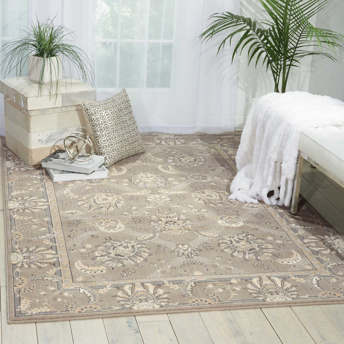 Persian Empire PE22 Flint Rug - room scene