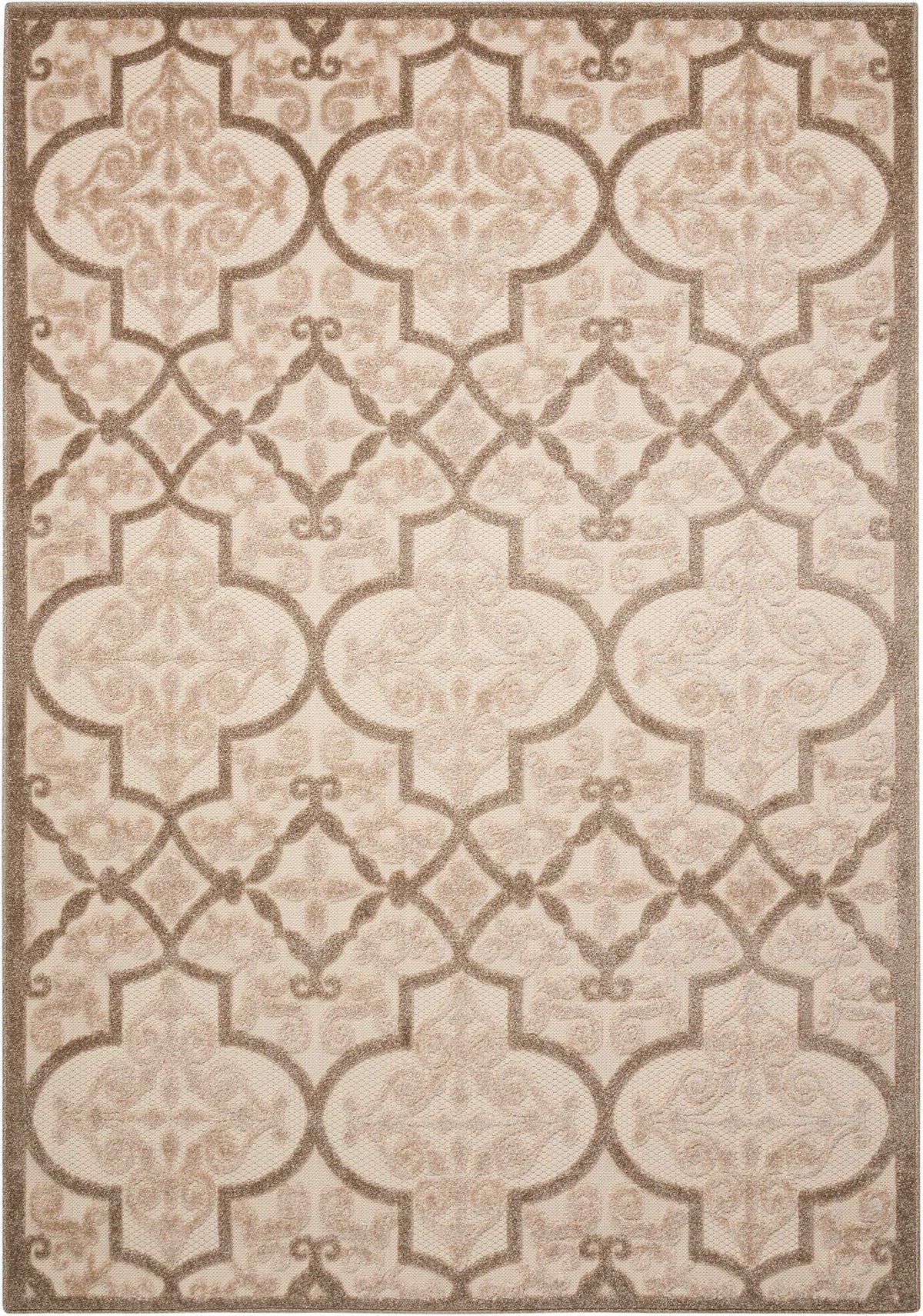 Aloha ALH14 Cream Rug - Rectangle