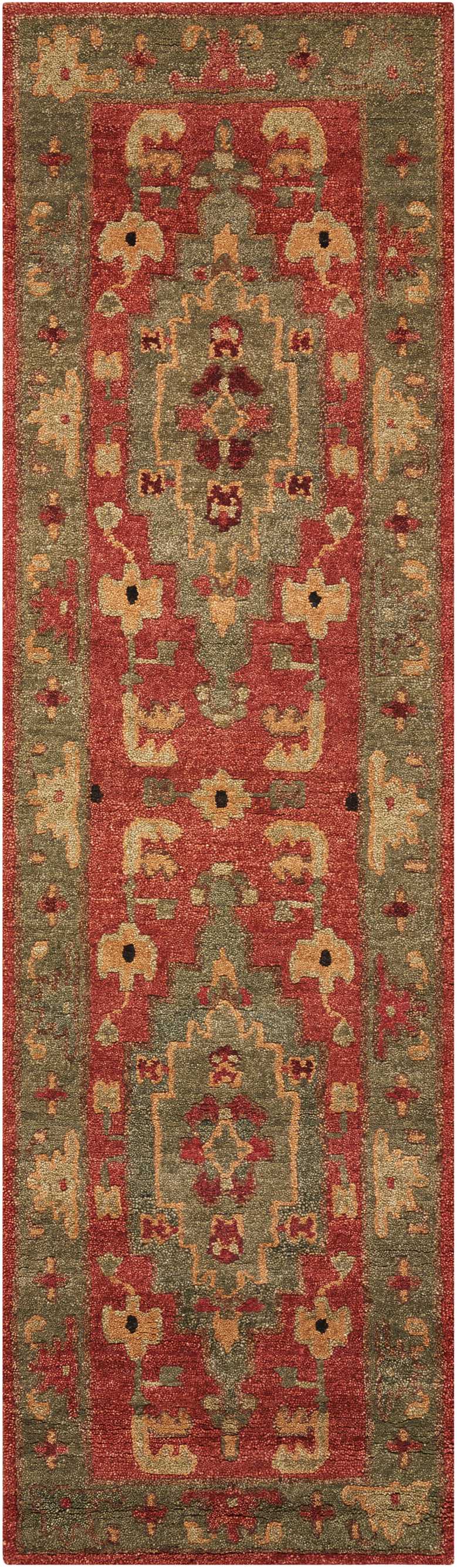 Tahoe TA01 Rust Rug - Runner