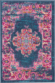 Passion PSN03 Blue Rug - Rectangle