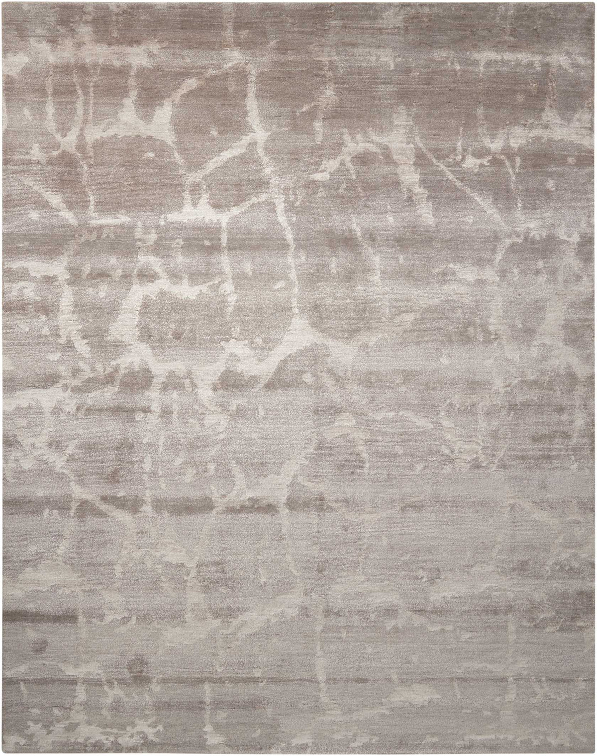 Silk Shadows SHA02 Silver Rug - Rectangle