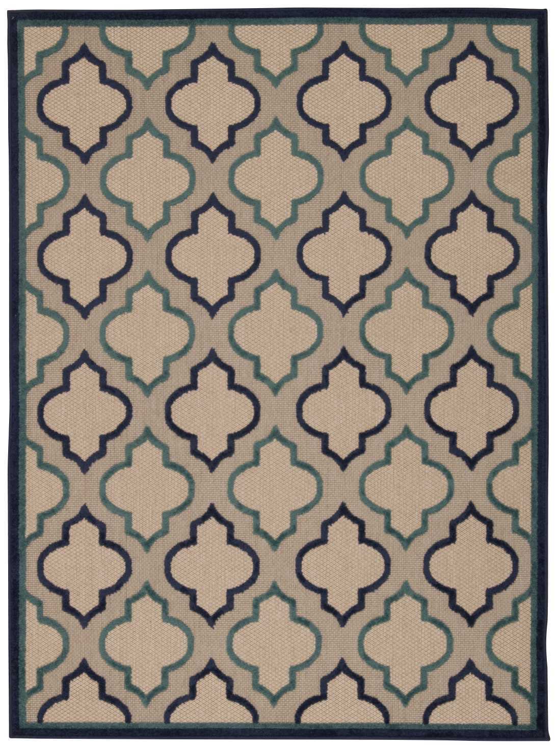 Aloha ALH06 Navy Rug - Rectangle