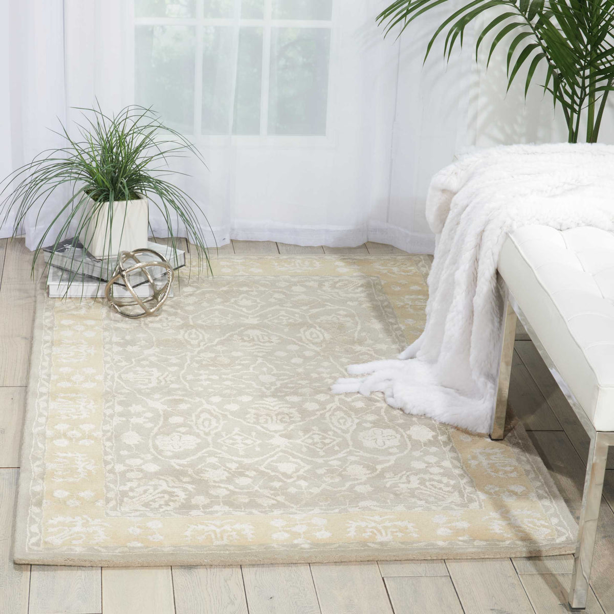 Symphony SYM09 Blue Mist Rug - room scene