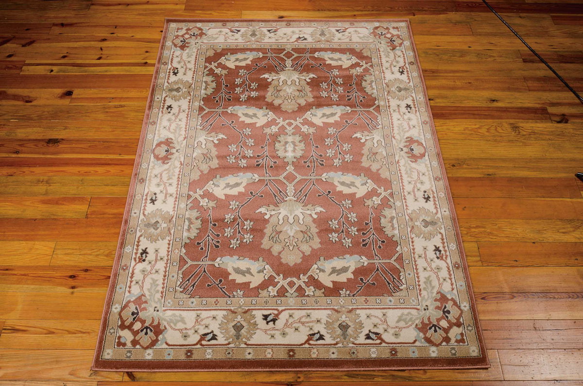 Walden WAL04 Brick Rug - room scene