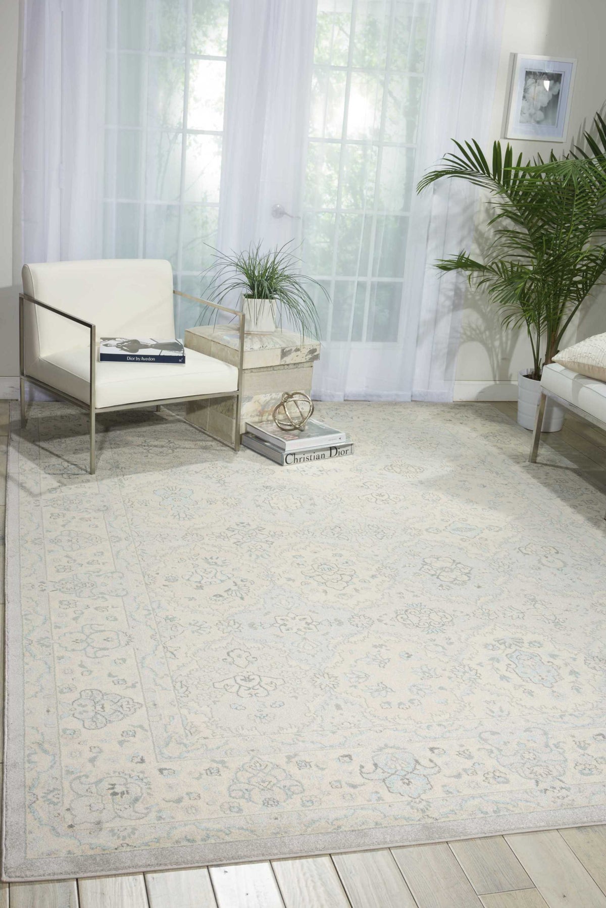Maymana MYN04 Stone Rug - room scene