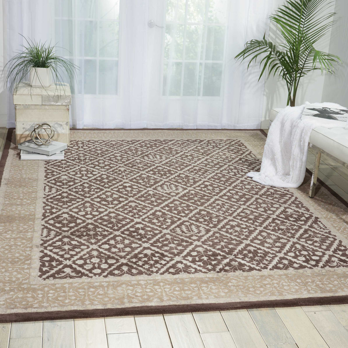 Symphony SYM05 Charcoal Rug - room scene