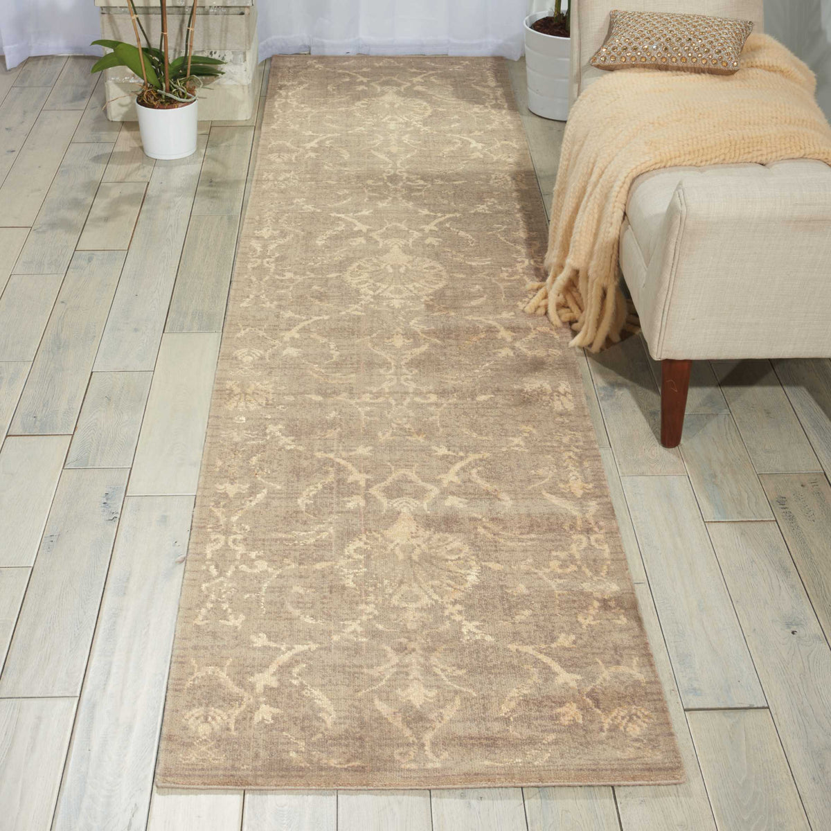 Silk Elements SKE03 Moss Rug - room scene
