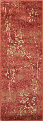 Somerset ST74 Flame Rug - Runner