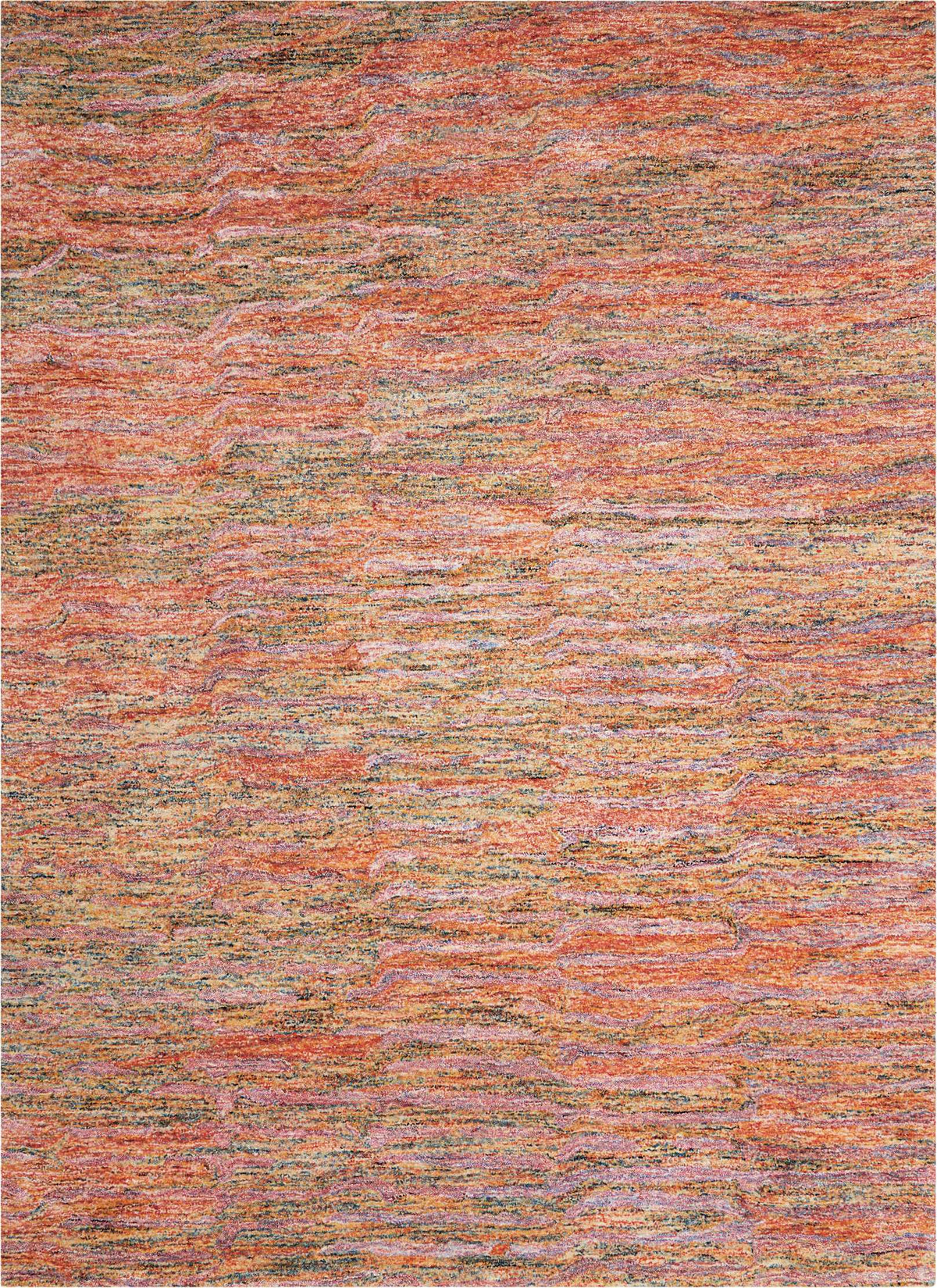 Gemstone GEM01 Fire Opal Rug - Rectangle