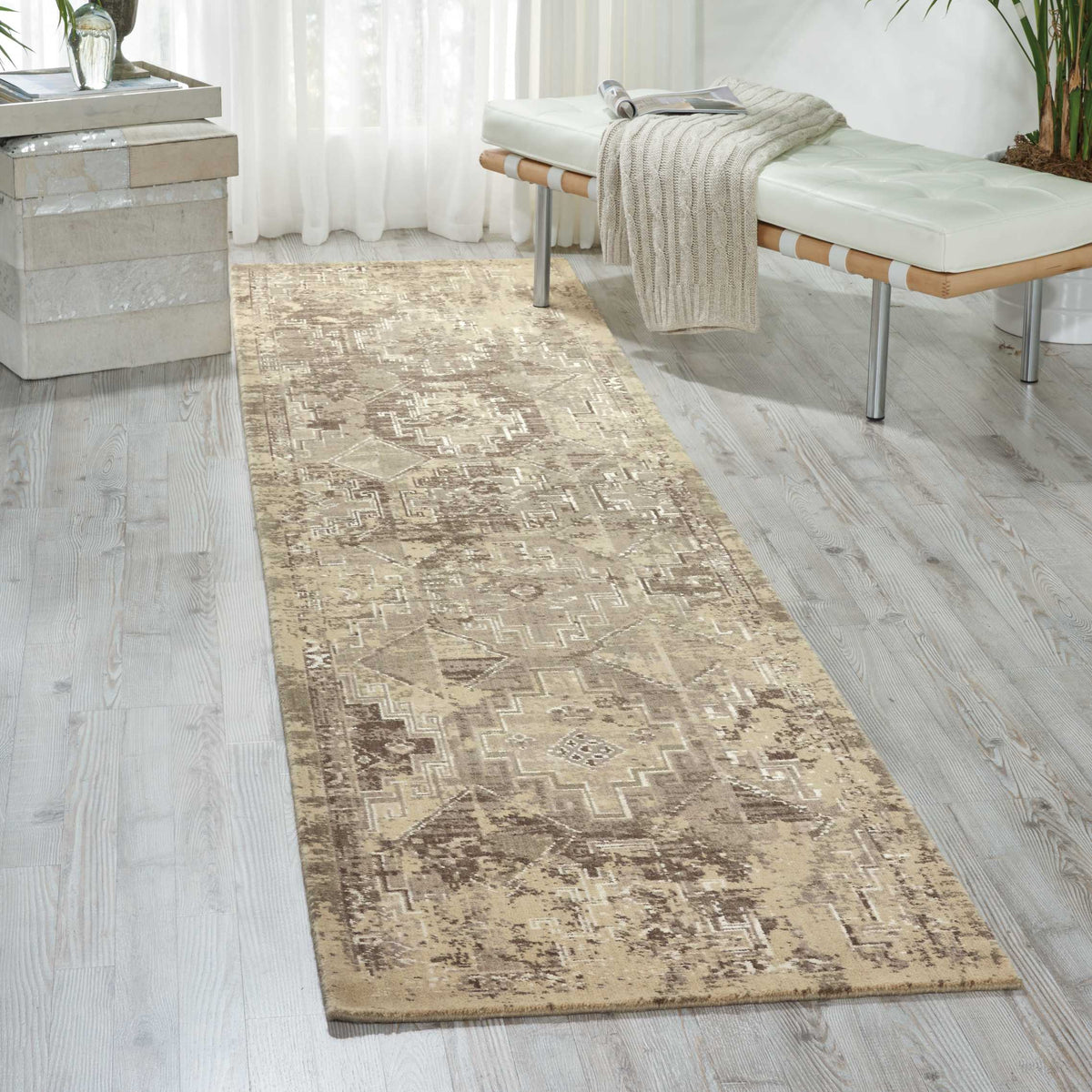 Silk Elements SKE19 Mushroom Rug - room scene