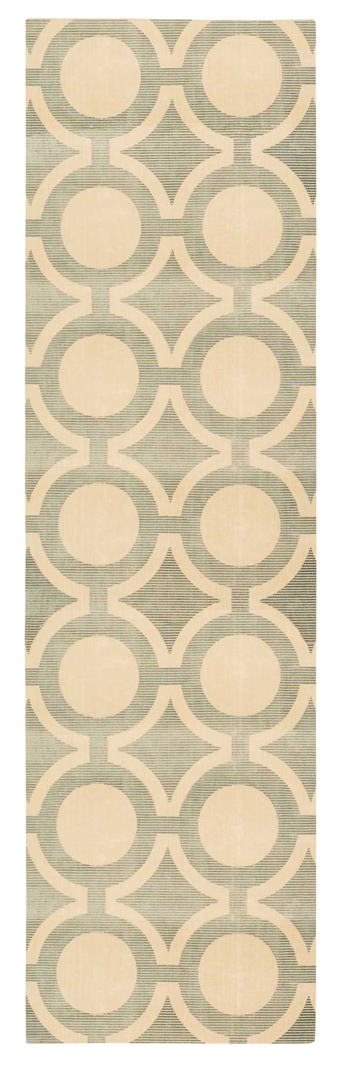 Luminance LUM01 Cream Grey Rug - Runner