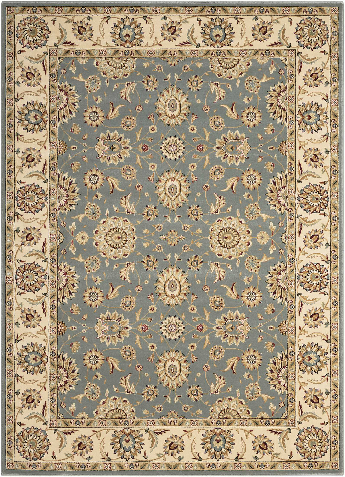 Persian Crown PC002 Blue Rug - Rectangle