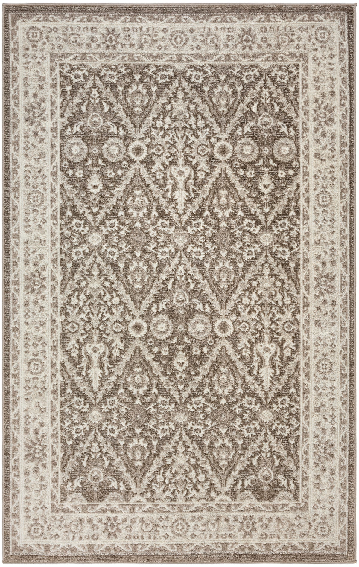 Eco Cycle ECY04 Ivory Mocha Rug - Rectangle