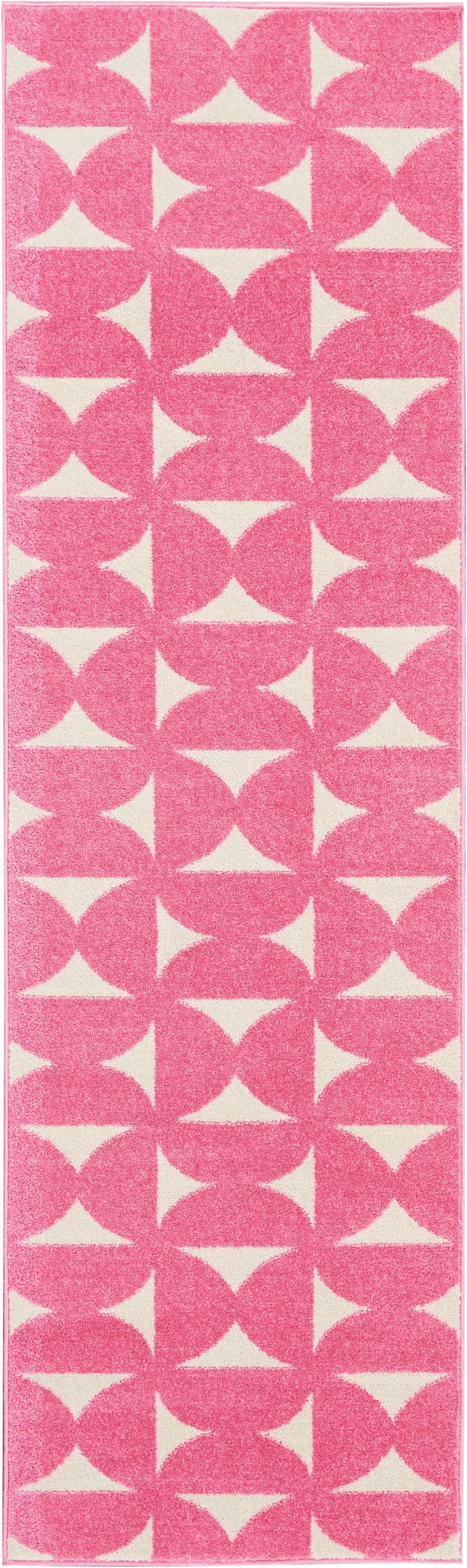 Harper DS301 Pink Rug - Runner