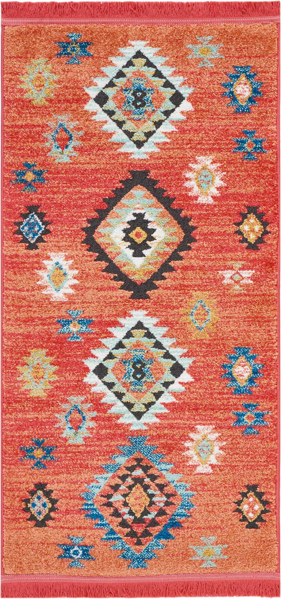 South Western NAV07 Red Rug - Rectangle