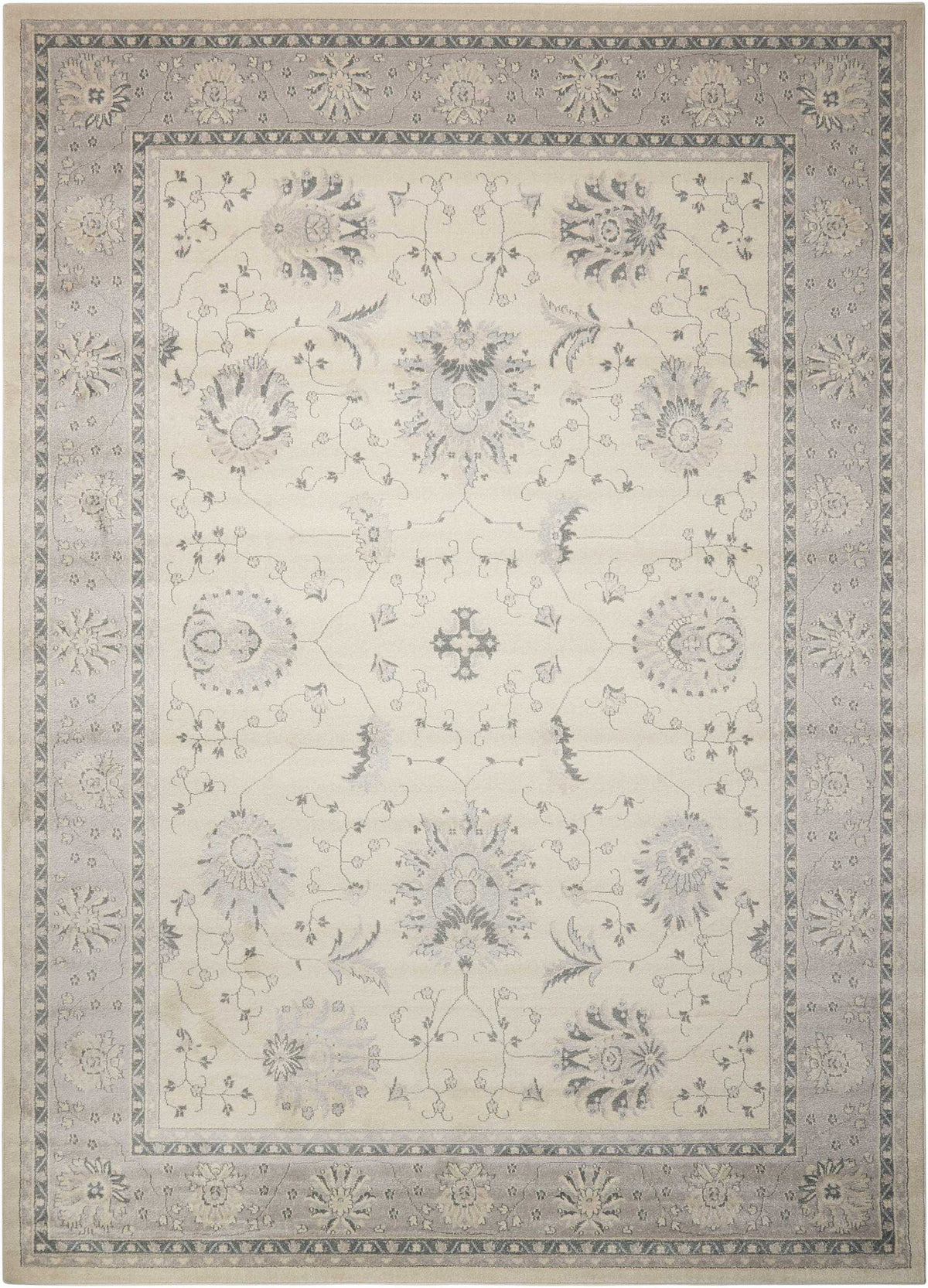 Maymana MYN03 Ivory Rug - Rectangle