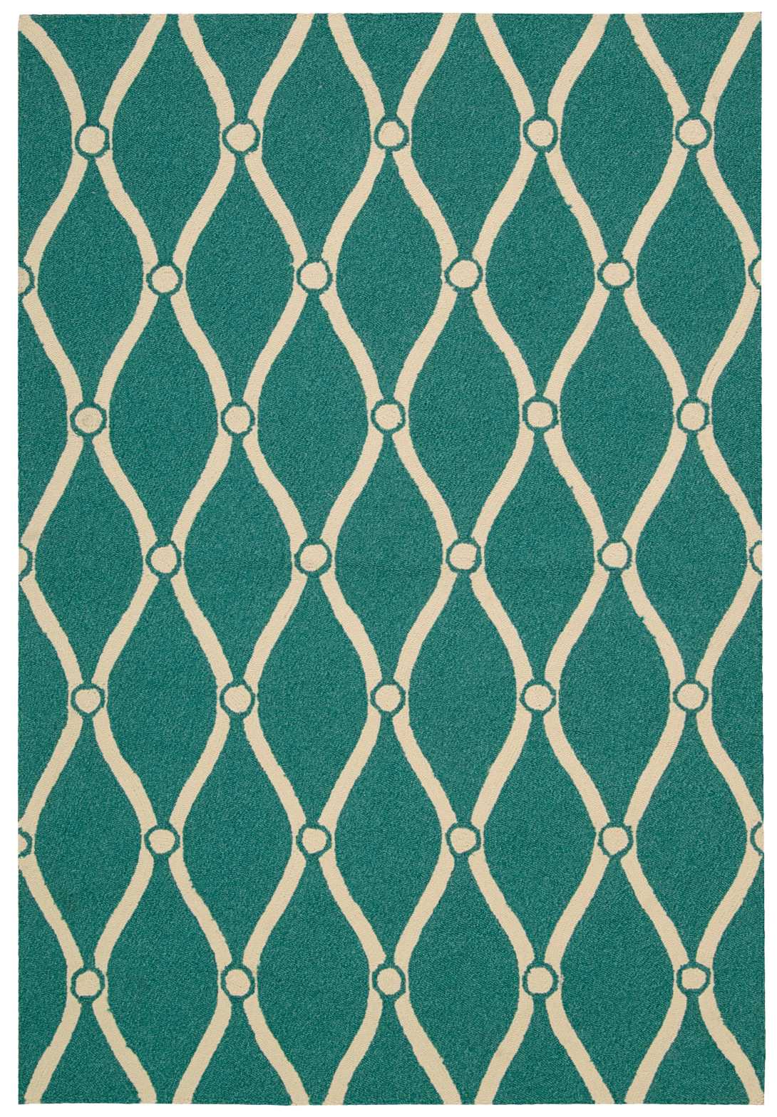 Portico POR02 Aqua Rug - Rectangle