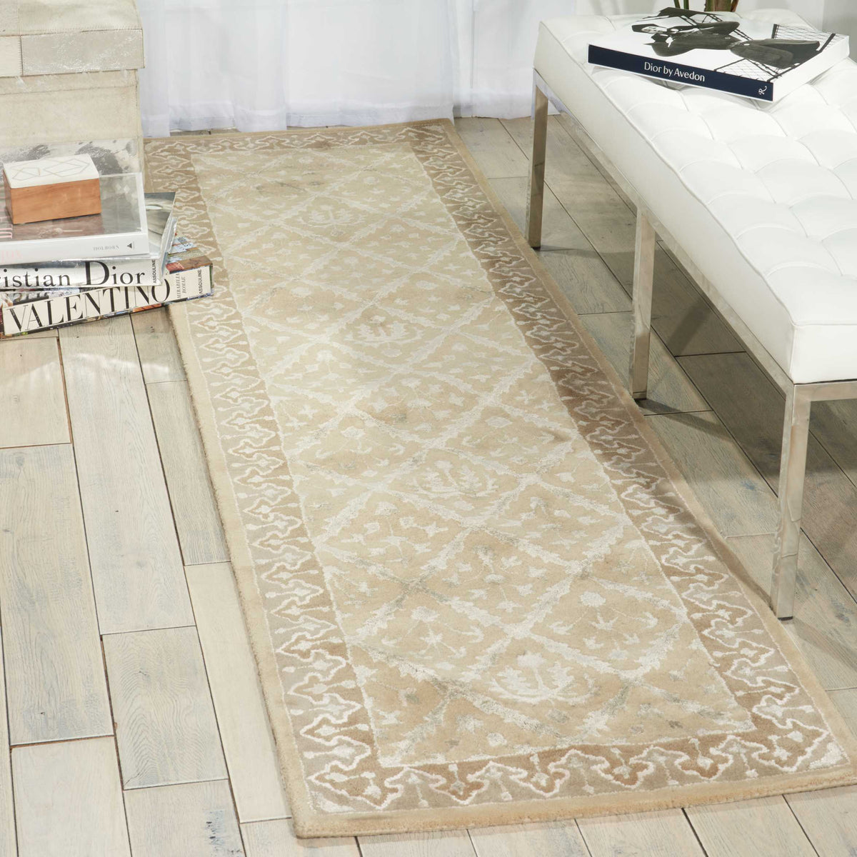 Symphony SYM02 Sand Rug - room scene