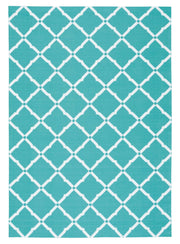 Home & Garden RS091 Aqua Rug - Rectangle