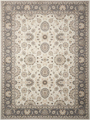Persian Crown PC002 Ivory Grey Rug - Rectangle