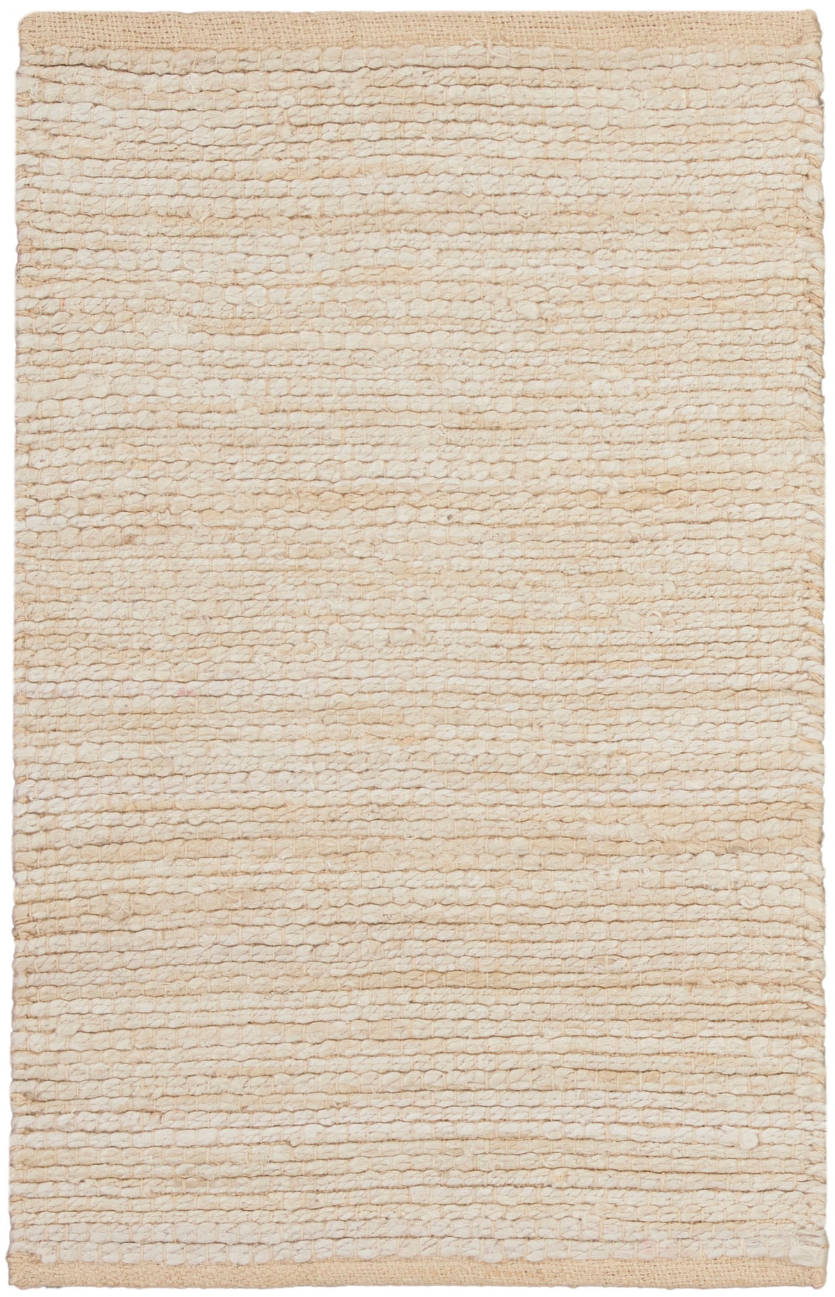 Natural Jute NJT01 Ivory Rug - Rectangle