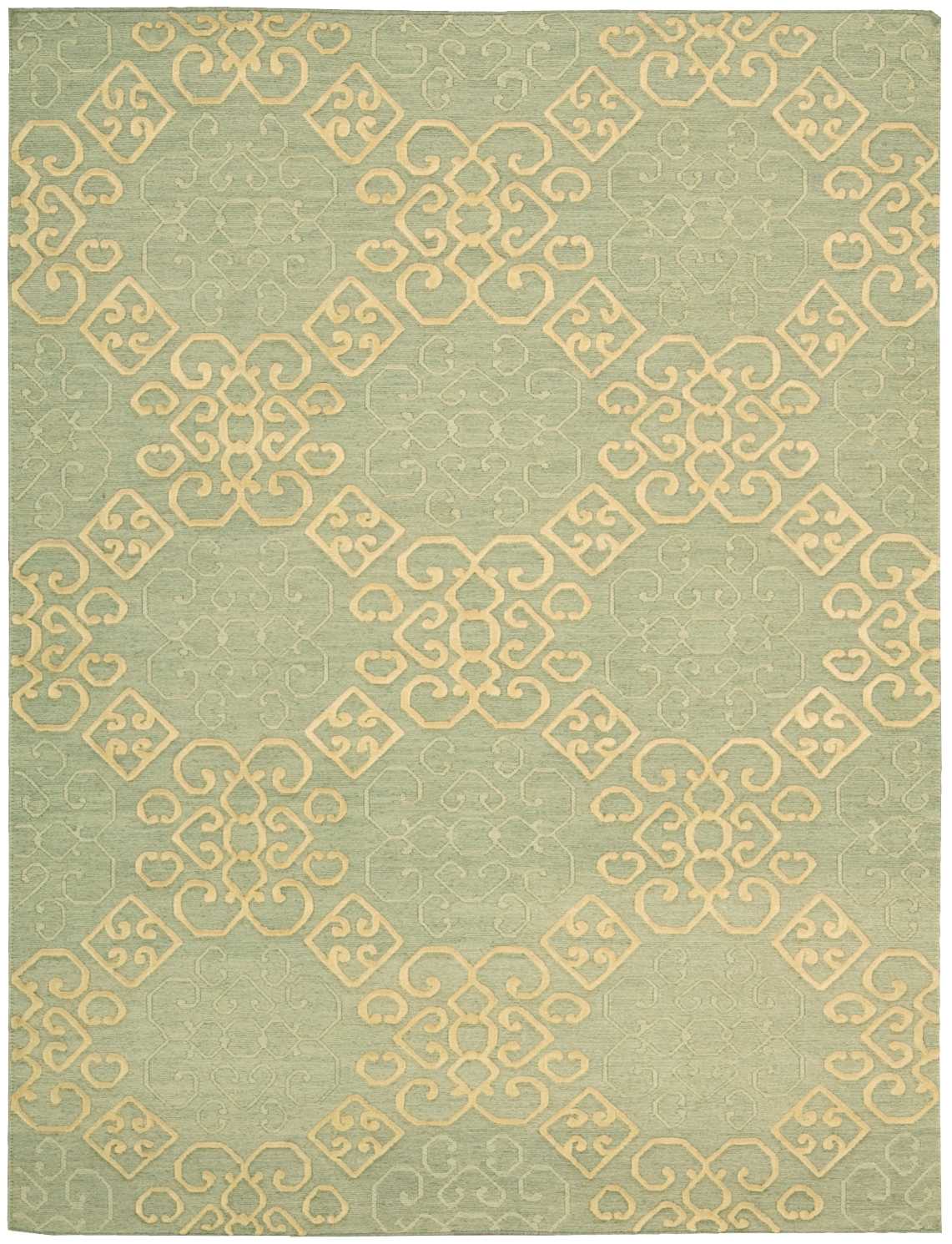Ambrose AMB01 Light Green Rug - Rectangle
