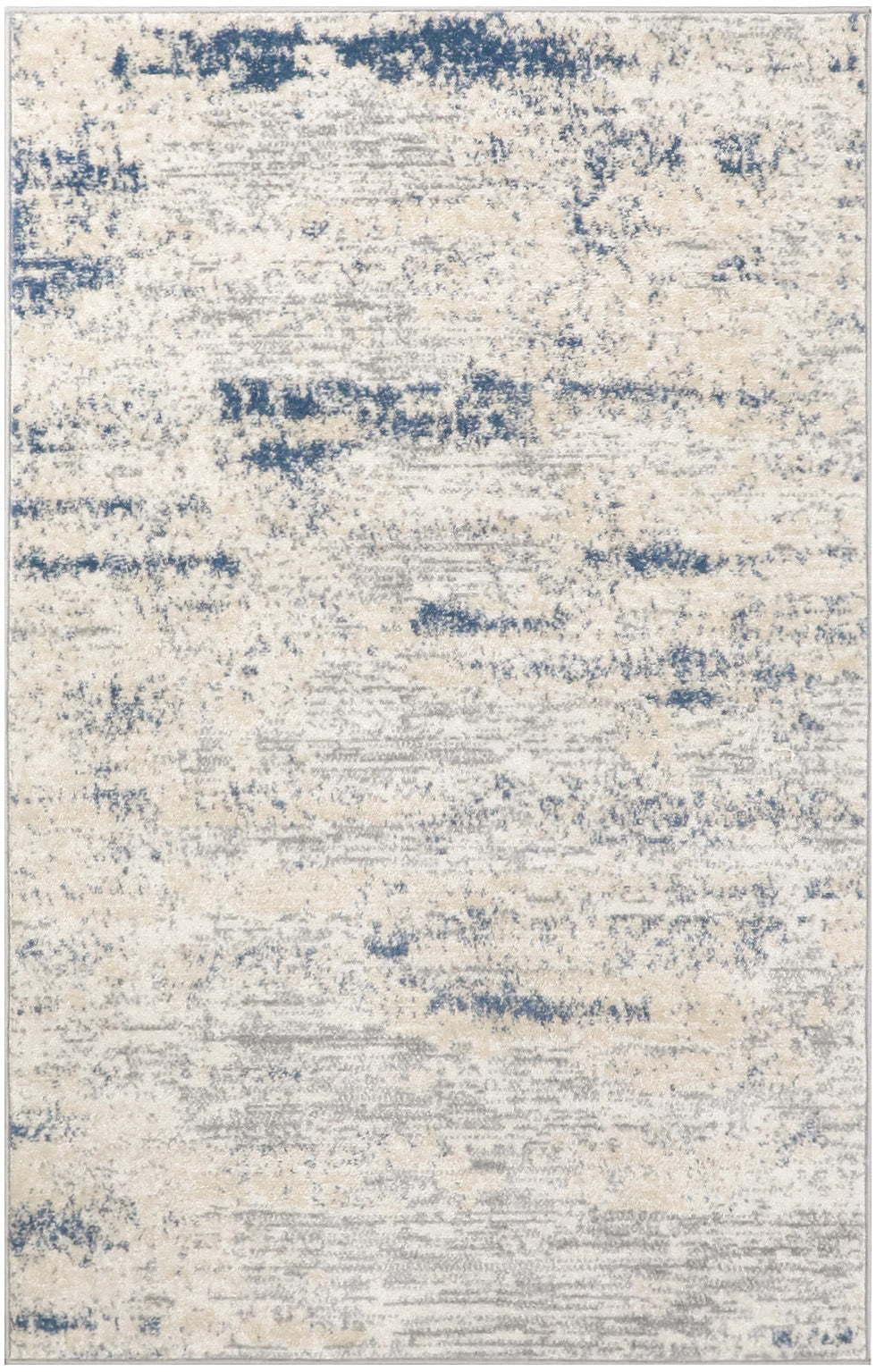River Flow RFV01 Grey Rug - Rectangle