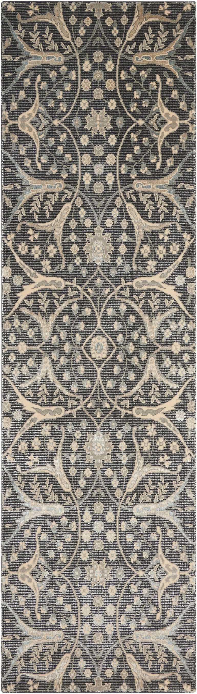 Luminance LUM08 Graphite Rug - Runner
