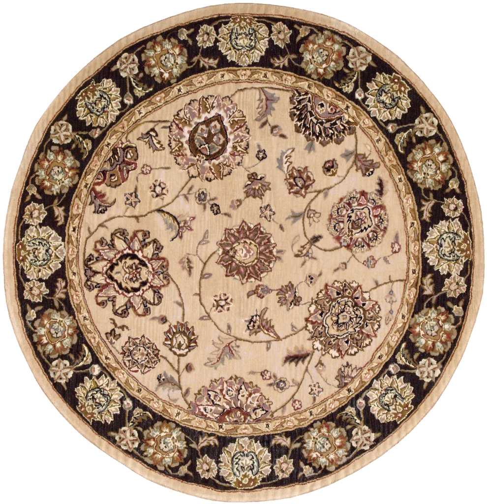 Nourison 2000 2207 Beige Rug - Round