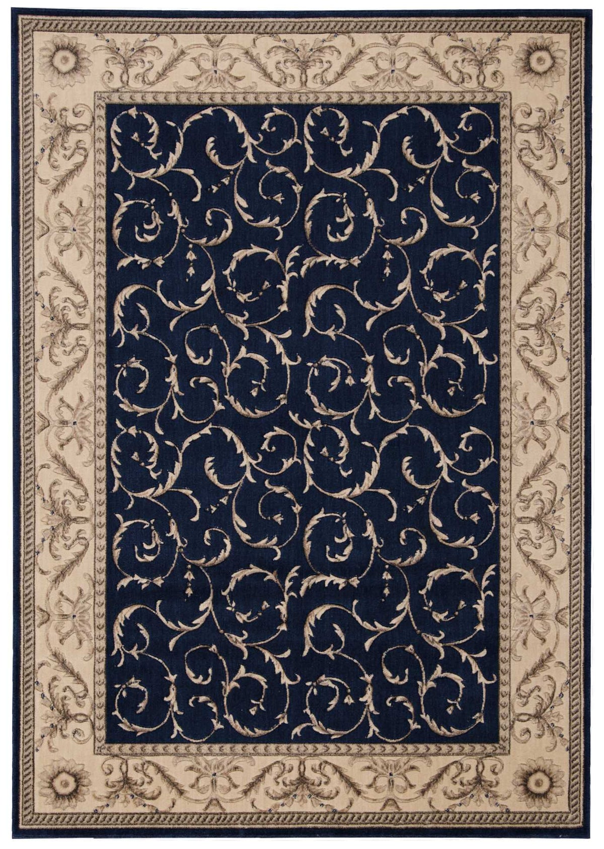 Somerset ST02A Navy Rug - Rectangle