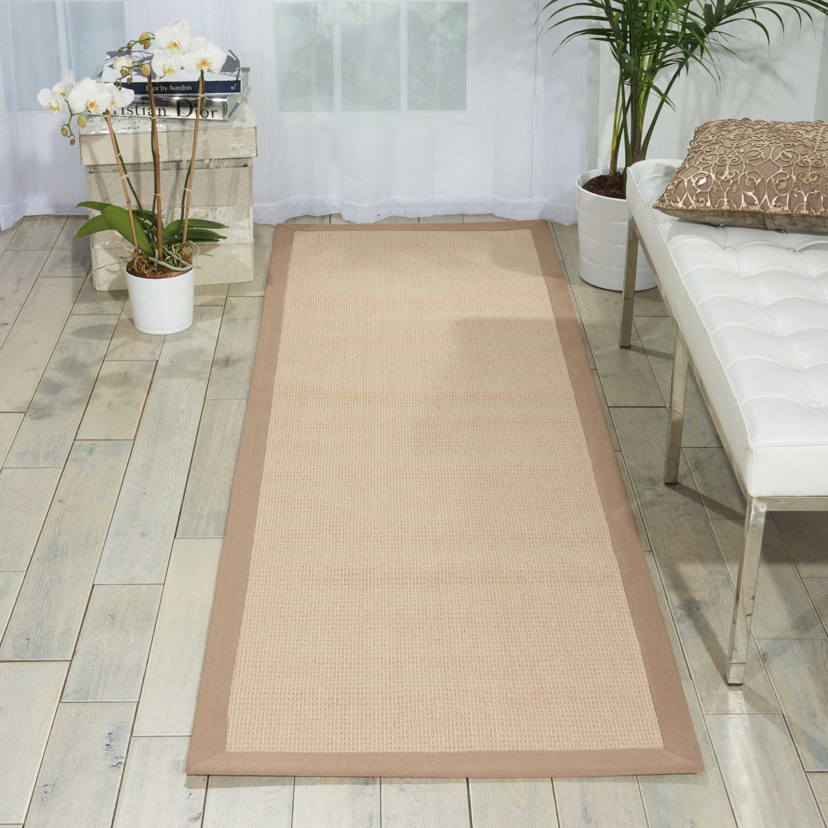 Sisal Soft SSF01 Eggshell Rug - room scene