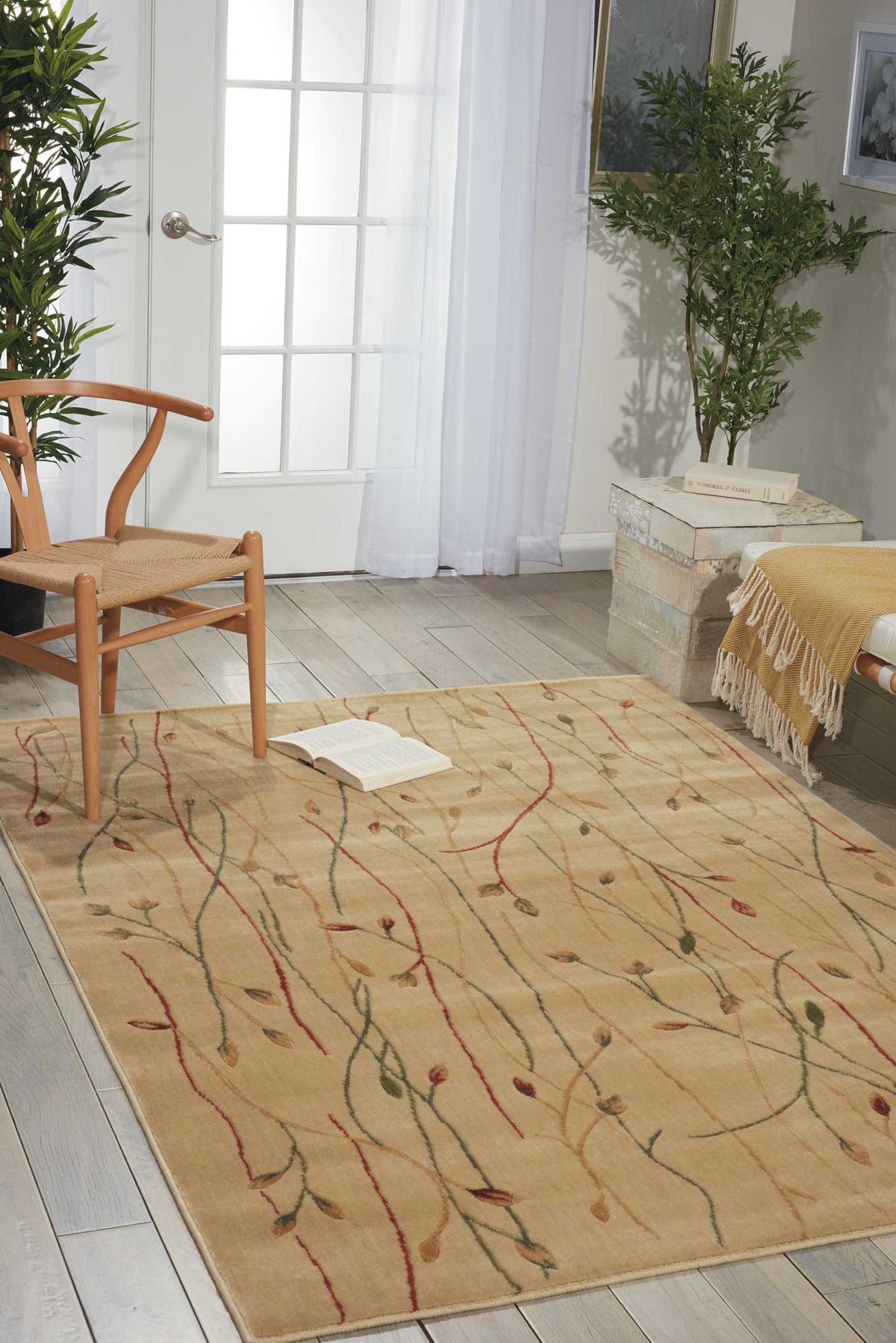 Cambridge CG04 Ivory Rug - room scene