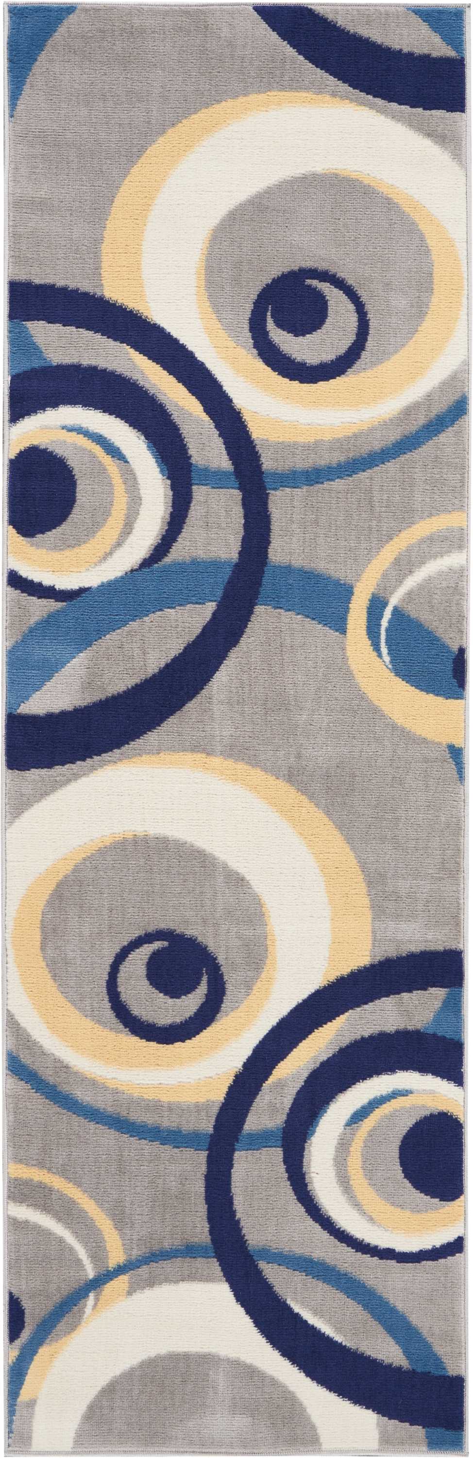 Grafix GRF21 Grey Rug - Runner
