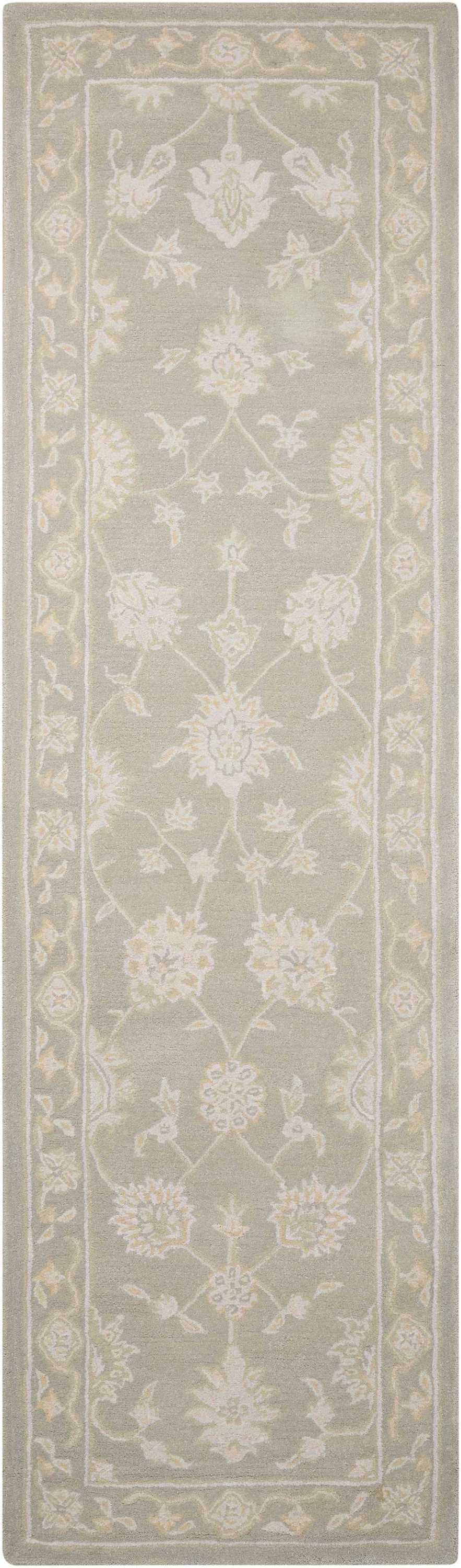 Zephyr ZEP02 Silver Rug - Runner