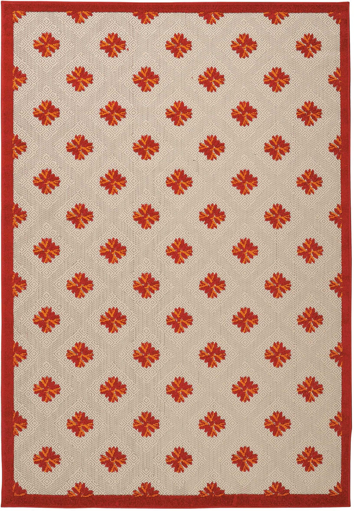 Aloha ALH02 Red Rug - Rectangle
