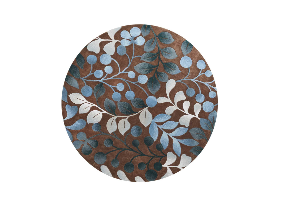 Contour CON02 Mocha Rug - Round