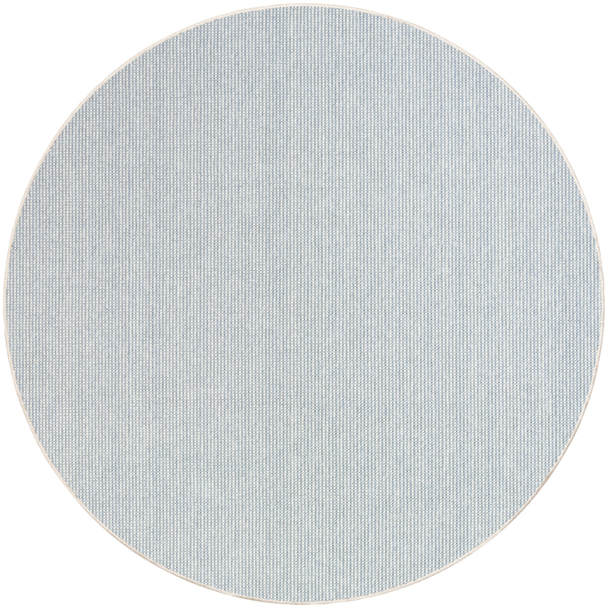 Natural Texture NTX01 Ivory Blue Rug - Round