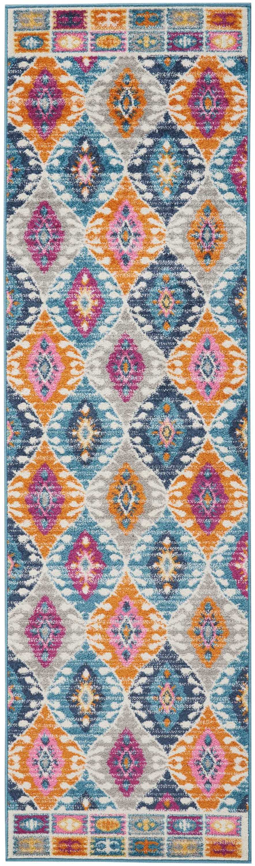 Passion PSN02 Multicolor Rug - Runner