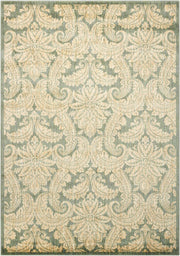 Aristo ARS05 Blue Ivory Rug - Rectangle