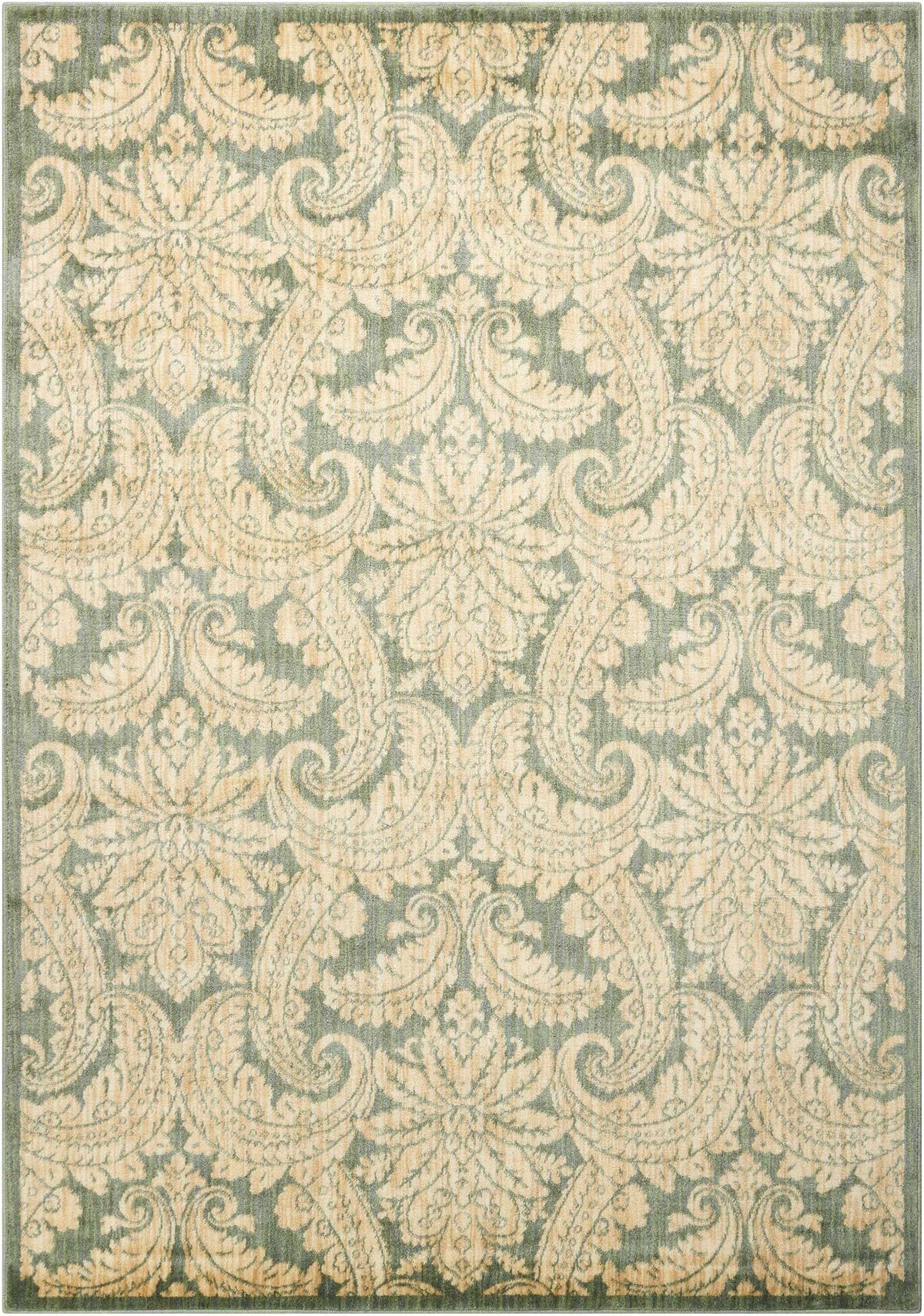Aristo ARS05 Blue Ivory Rug - Rectangle