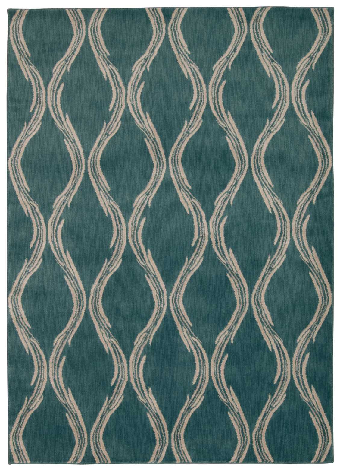 Tranquility TNQ02 Aqua Rug - Rectangle