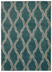 Tranquility TNQ02 Aqua Rug - Rectangle